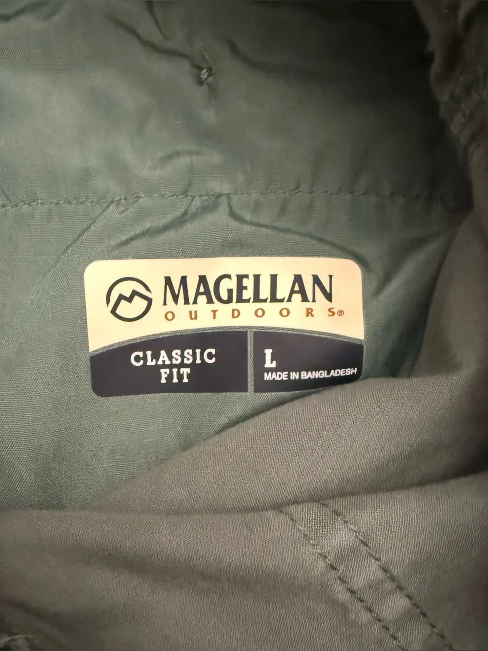 Magellan Women’s Olive Green outdoorsy Shorts size L